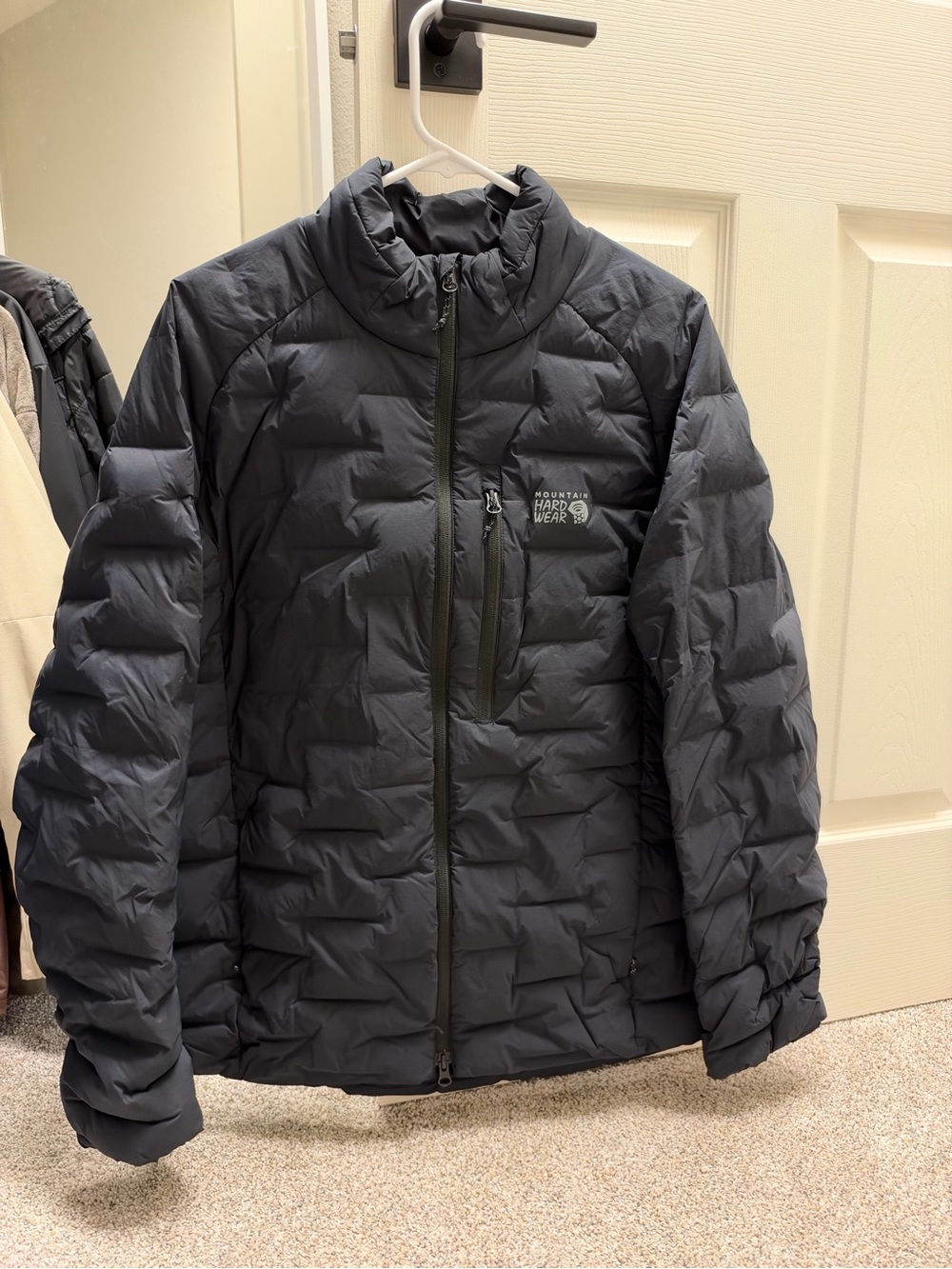 Mountain Hardwear Men's Black Quilted Insulated Puffer Jacket